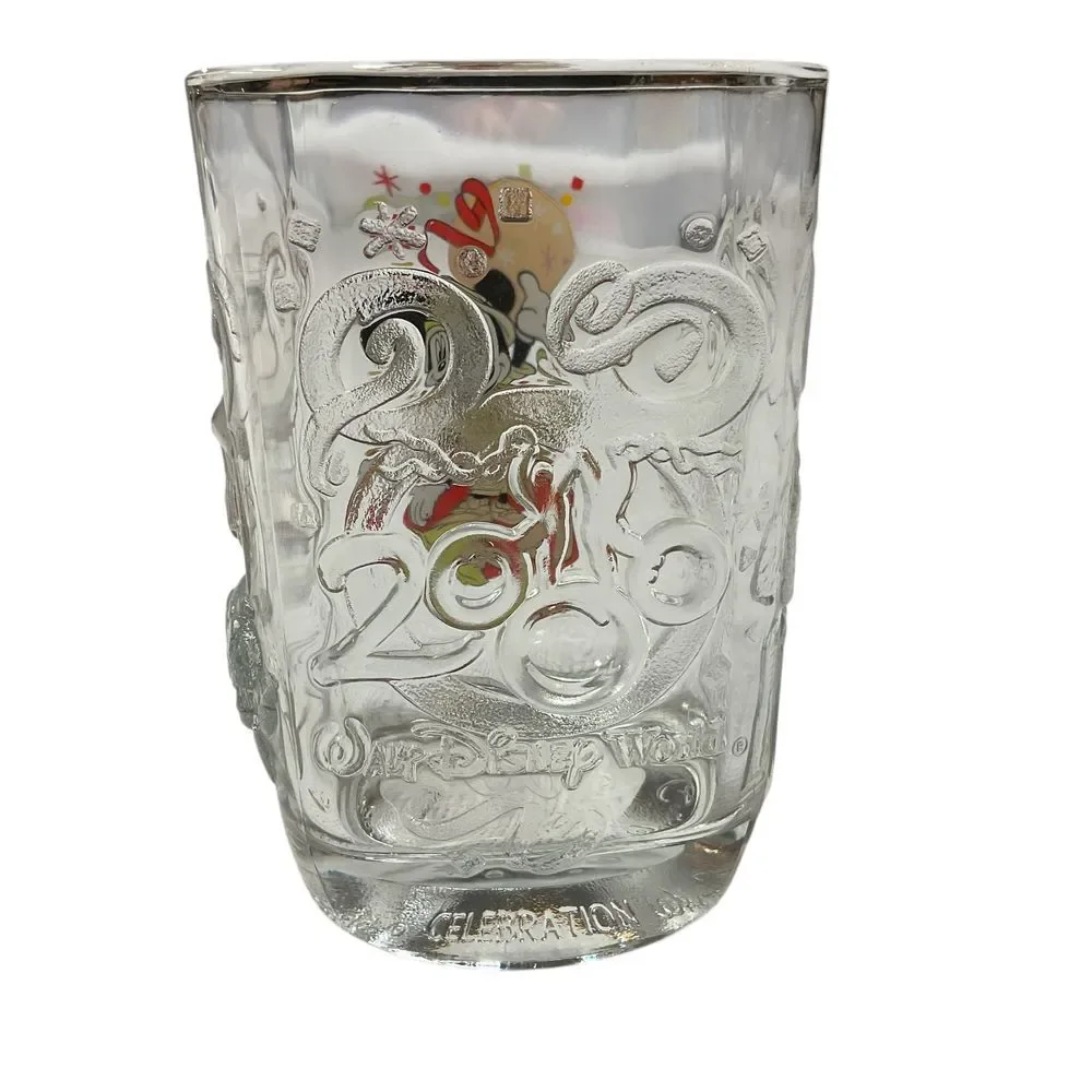 Walt‎ Disney World Celebration Mickey Mouse McDonalds 2000 Glass